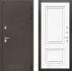 Входная металлическая Дверь Лабиринт (LABIRINT) Смоки 26 Белый (RAL-9003) в Балашихе
