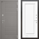 Входная металлическая Дверь Лабиринт (LABIRINT) Формо 27 Белый (RAL-9003) в Балашихе