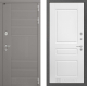 Входная металлическая Дверь Лабиринт (LABIRINT) Формо 03 Белый софт в Балашихе