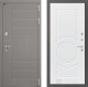 Входная металлическая Дверь Лабиринт (LABIRINT) Формо 23 Белый софт в Балашихе
