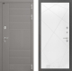 Входная металлическая Дверь Лабиринт (LABIRINT) Формо 24 Белый софт в Балашихе