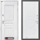 Входная металлическая Дверь Лабиринт (LABIRINT) Versal 23 Белый софт в Балашихе