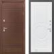 Входная металлическая Дверь Лабиринт (LABIRINT) Термо Лайт 23 Белый софт в Балашихе