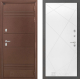 Входная металлическая Дверь Лабиринт (LABIRINT) Термо Лайт 24 Белый софт в Балашихе