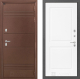 Входная металлическая Дверь Лабиринт (LABIRINT) Термо Лайт 11 Белый софт в Балашихе