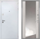 Дверь Интекрон (INTECRON) Колизей White ФЛЗ-516 Зеркало Сосна белая