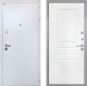 Входная металлическая Дверь Интекрон (INTECRON) Колизей White ФЛ-243 Белый матовый в Балашихе