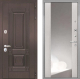 Входная металлическая Дверь Интекрон (INTECRON) Италия ФЛЗ-516 Зеркало Сосна белая в Балашихе