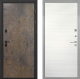 Входная металлическая Дверь Интекрон (INTECRON) Профит Black Гранж Гладкая Дуб сильвер поперечный в Балашихе