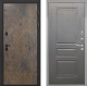 Входная металлическая Дверь Интекрон (INTECRON) Профит Black Гранж ФЛ-243 Графит вуд дуб в Балашихе