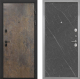 Входная металлическая Дверь Интекрон (INTECRON) Профит Black Гранж Гладкая Гранит лава оникс в Балашихе