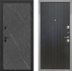 Входная металлическая Дверь Интекрон (INTECRON) Профит Black Гранит Лава Оникс ФЛ-295 Лофт черный в Балашихе