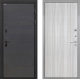 Входная металлическая Дверь Интекрон (INTECRON) Профит Black Эковенге В-07 с молдингом Сандал белый в Балашихе