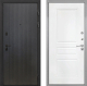 Входная металлическая Дверь Интекрон (INTECRON) Профит Black ФЛ-295 ФЛ-243 Белый матовый в Балашихе