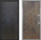 Входная металлическая Дверь Интекрон (INTECRON) Профит Black ФЛ-295 Гладкая Гранж в Балашихе