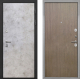 Входная металлическая Дверь Интекрон (INTECRON) Гектор Мрамор Светлый Гладкая шпон Венге коричневый в Балашихе