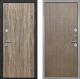 Входная металлическая Дверь Интекрон (INTECRON) Гектор Дуб Турин Гладкая шпон Венге коричневый в Балашихе