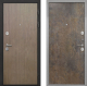 Входная металлическая Дверь Интекрон (INTECRON) Гектор Венге Коричневый Гладкая Гранж в Балашихе