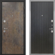 Входная металлическая Дверь Интекрон (INTECRON) Гектор Гранж ФЛ-295 Лофт черный в Балашихе
