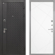 Входная металлическая Дверь Интекрон (INTECRON) Олимпия Black 4К Лучи-М Софт милк в Балашихе