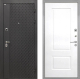 Входная металлическая Дверь Интекрон (INTECRON) Олимпия Black 4К Альба Роял Вуд белый в Балашихе