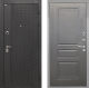 Входная металлическая Дверь Интекрон (INTECRON) Олимпия Black 4К ФЛ-243 Графит вуд дуб в Балашихе