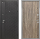Входная металлическая Дверь Интекрон (INTECRON) Олимпия Black 4К Гладкая Дуб турин в Балашихе