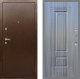 Входная металлическая Дверь Рекс (REX) 1А Медный Антик FL-2 Сандал грей в Балашихе