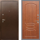 Входная металлическая Дверь Рекс (REX) 1А Медный Антик FL-128 Морёная берёза в Балашихе