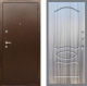 Входная металлическая Дверь Рекс (REX) 1А Медный Антик FL-128 Сандал грей в Балашихе