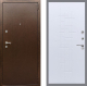 Входная металлическая Дверь Рекс (REX) 1А Медный Антик FL-289 Белый ясень в Балашихе