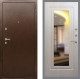 Входная металлическая Дверь Рекс (REX) 1А Медный Антик FLZ-120 Беленый дуб в Балашихе