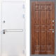 Входная металлическая Дверь Рекс (REX) 27 FL-33 орех тисненый в Балашихе
