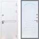 Входная металлическая Дверь Рекс (REX) 27 FL-128 Белый ясень в Балашихе
