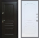 Входная металлическая Дверь Рекс (REX) Премиум-Н FL-128 Белый ясень в Балашихе
