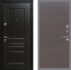 Входная металлическая Дверь Рекс (REX) Премиум-Н GL венге поперечный в Балашихе