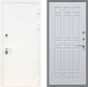 Дверь Рекс (REX) 5 Белая Шагрень FL-33 Белый ясень в Балашихе