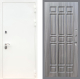 Входная металлическая Дверь Рекс (REX) 5 Белая Шагрень FL-33 Сандал грей в Балашихе