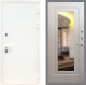 Входная металлическая Дверь Рекс (REX) 5 Белая Шагрень FLZ-120 Беленый дуб в Балашихе