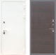 Входная металлическая Дверь Рекс (REX) 5 Белая Шагрень GL венге поперечный в Балашихе