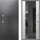 Входная металлическая Дверь Рекс (REX) 2А Серебро Антик СБ-16 с Зеркалом Лиственница беж в Балашихе