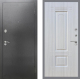 Входная металлическая Дверь Рекс (REX) 2А Серебро Антик FL-2 Сандал белый в Балашихе