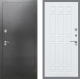 Входная металлическая Дверь Рекс (REX) 2А Серебро Антик FL-33 Силк Сноу в Балашихе
