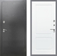 Входная металлическая Дверь Рекс (REX) 2А Серебро Антик FL-117 Силк Сноу в Балашихе