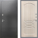 Входная металлическая Дверь Рекс (REX) 2А Серебро Антик FL-128 Беленый дуб в Балашихе