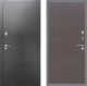 Входная металлическая Дверь Рекс (REX) 2А Серебро Антик GL венге поперечный в Балашихе