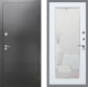 Дверь Рекс (REX) 2А Серебро Антик Зеркало Пастораль Белый ясень в Балашихе
