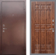 Входная металлическая Дверь Рекс (REX) 1 FL-33 орех тисненый в Балашихе