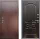 Входная металлическая Дверь Рекс (REX) 1 FL-128 Венге светлый в Балашихе