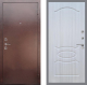 Входная металлическая Дверь Рекс (REX) 1 FL-128 Сандал белый в Балашихе